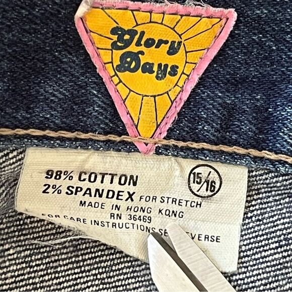 Vintage Jeans 1980's Denim with High Rise and Taper - Picture 5 of 6